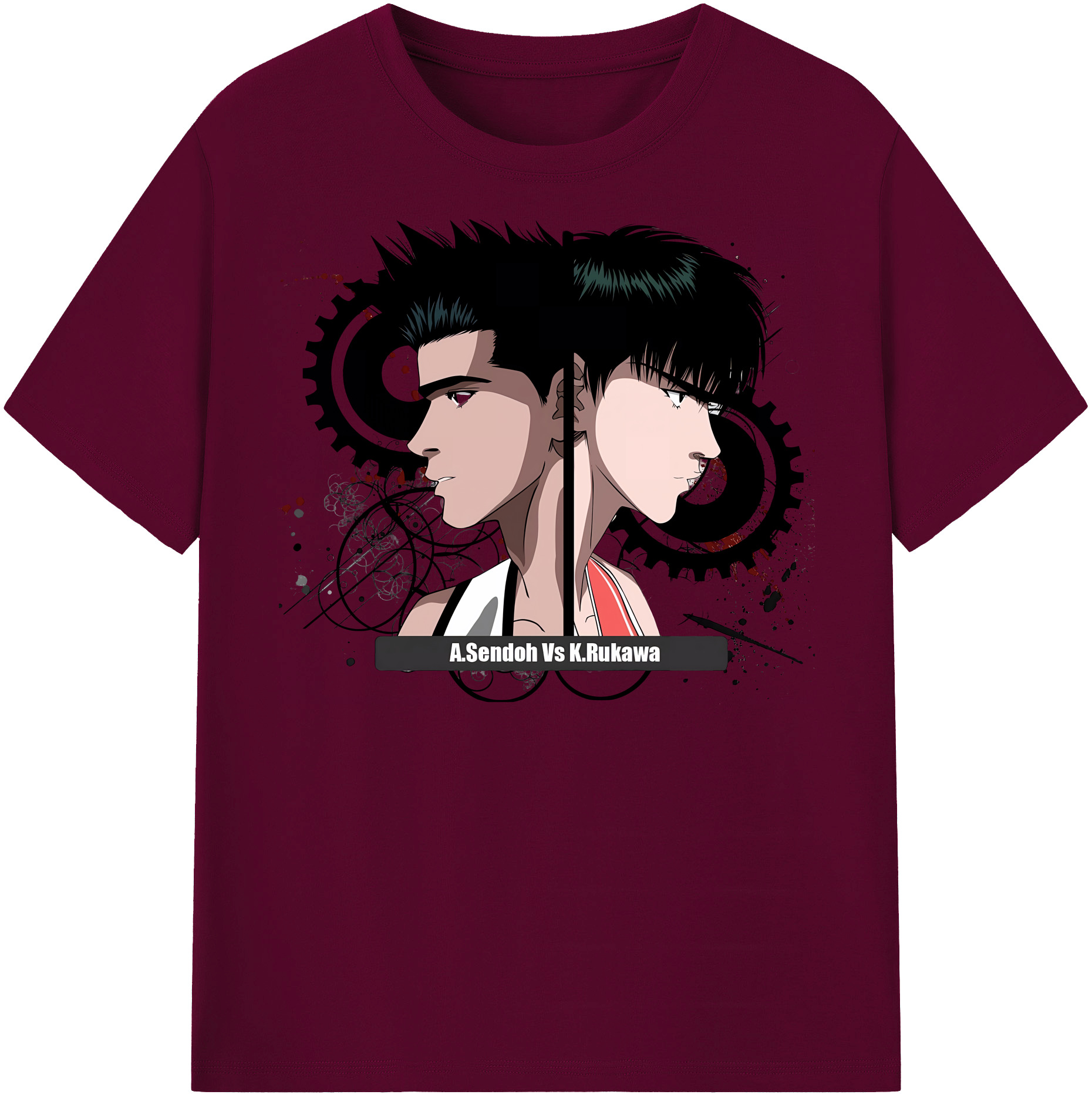 （画像用） SLAM DUNK／スラムダンク レディースカジュアルプリントTシャツ（綿100％）